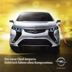 2011年 OPEL Ampera 欧州版カタログ