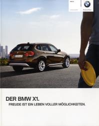 2010年 BMW X1 欧州版カタログ