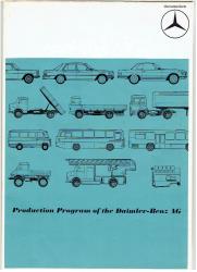 1973年 MERCEDES-BENZ 総合 US版カタログ