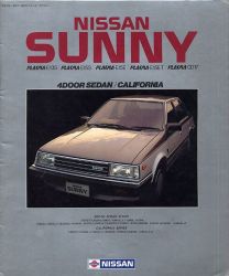1984年 NISSAN SUNNY -Best Hit In the World, Sunny-