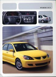 2005年 MITSUBISHI LANCER US版カタログ