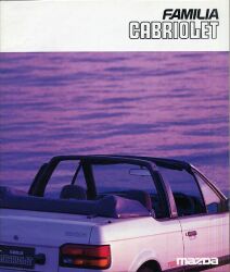 1986年 MAZDA FAMILIA CABRIOLET -自由と夢と輝きを。-
