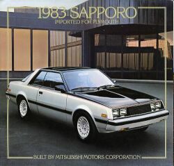1983年 PLYMOUTH Sapporo US版カタログ
