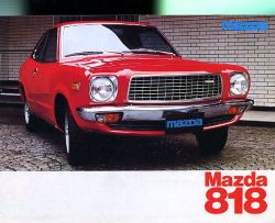 1977年 MAZDA GRAND FAMILIA 欧州版カタログ
