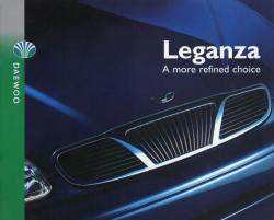 1998年 DAEWOO LEGANZA 英語版カタログ