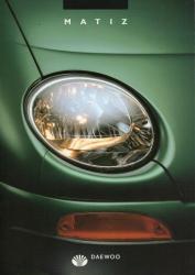 1999年 DAEWOO MATIZ 欧州版カタログ