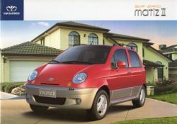 2005年 DAEWOO MATIZ 本国版カタログ