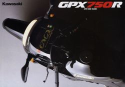 1987年 KAWASAKI BIKE GPX KAWASAKI GPX750R ZX750F型
